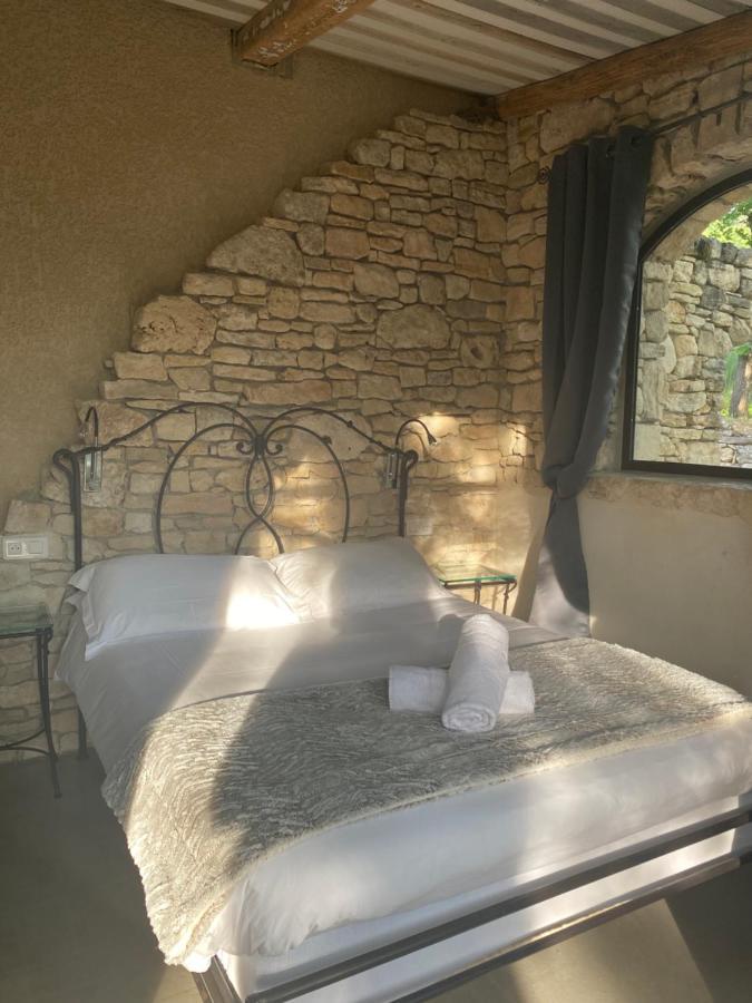Hotel Lou Caleu Restaurant Le Rocher Des Abeilles Saint-Martin-de-Castillon Exteriér fotografie